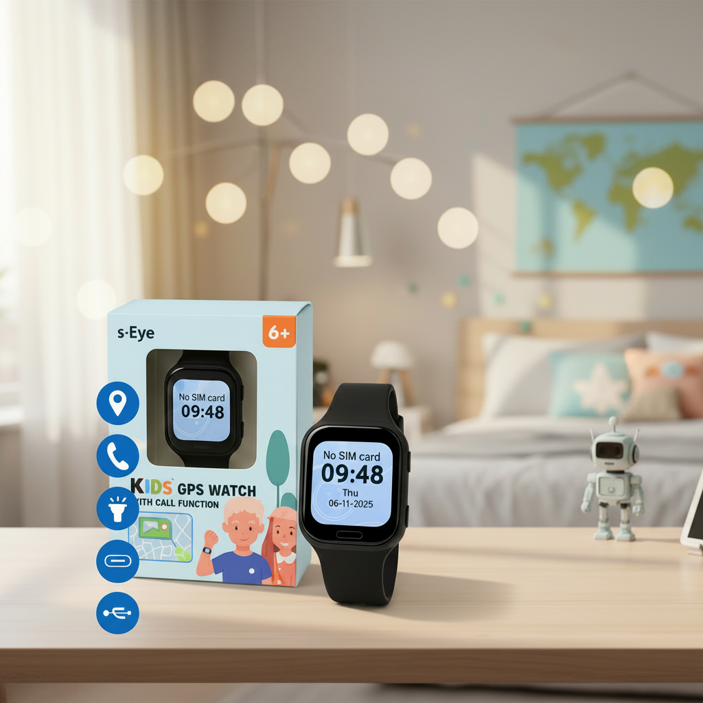 Smartwatch S-Eye GPS pentru copii