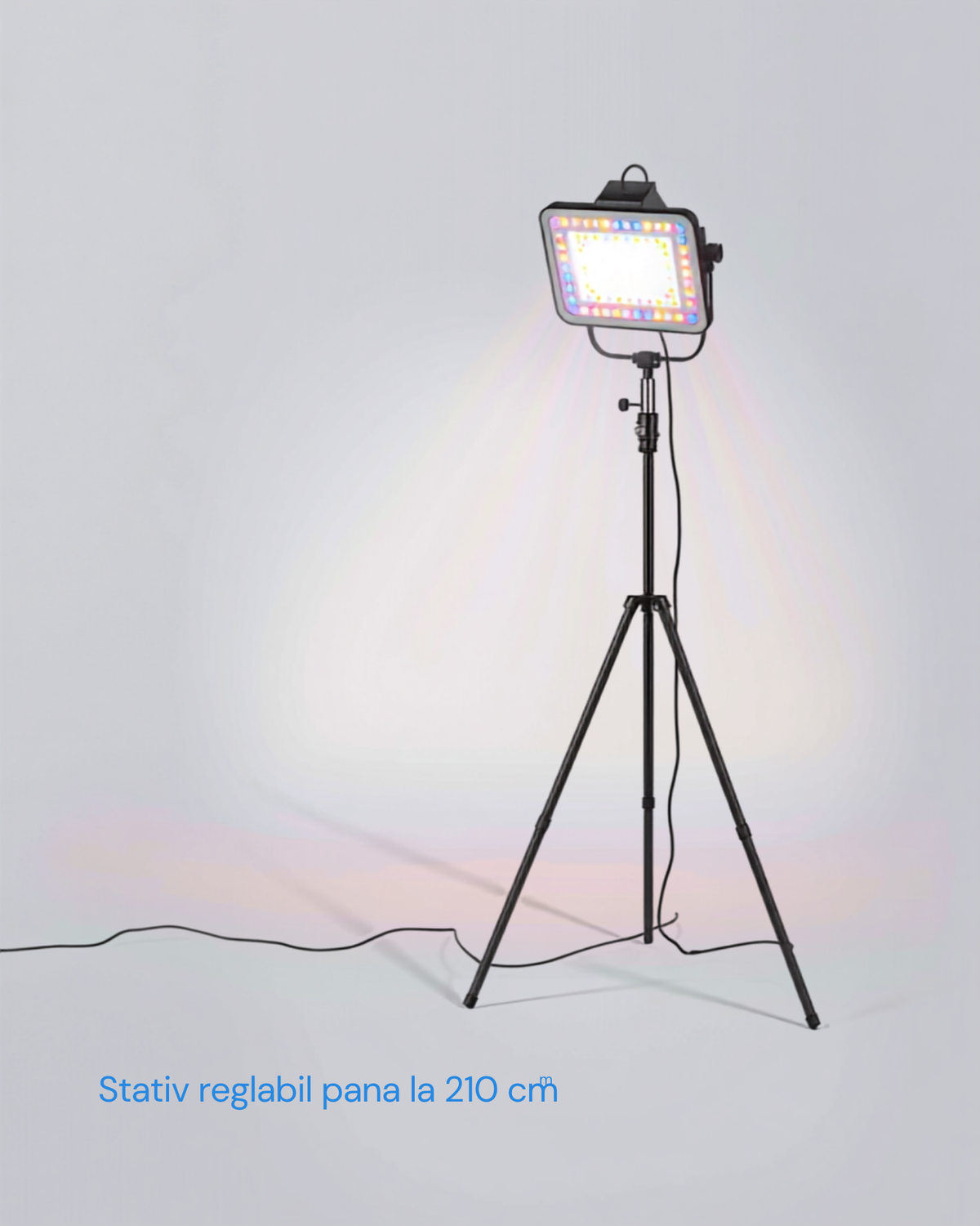 Lampă LED Grundig - stativ reglabil pana la 210 cm