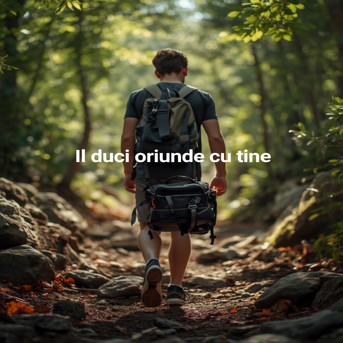 Il duci oriunde cu tine, portabil pe umar