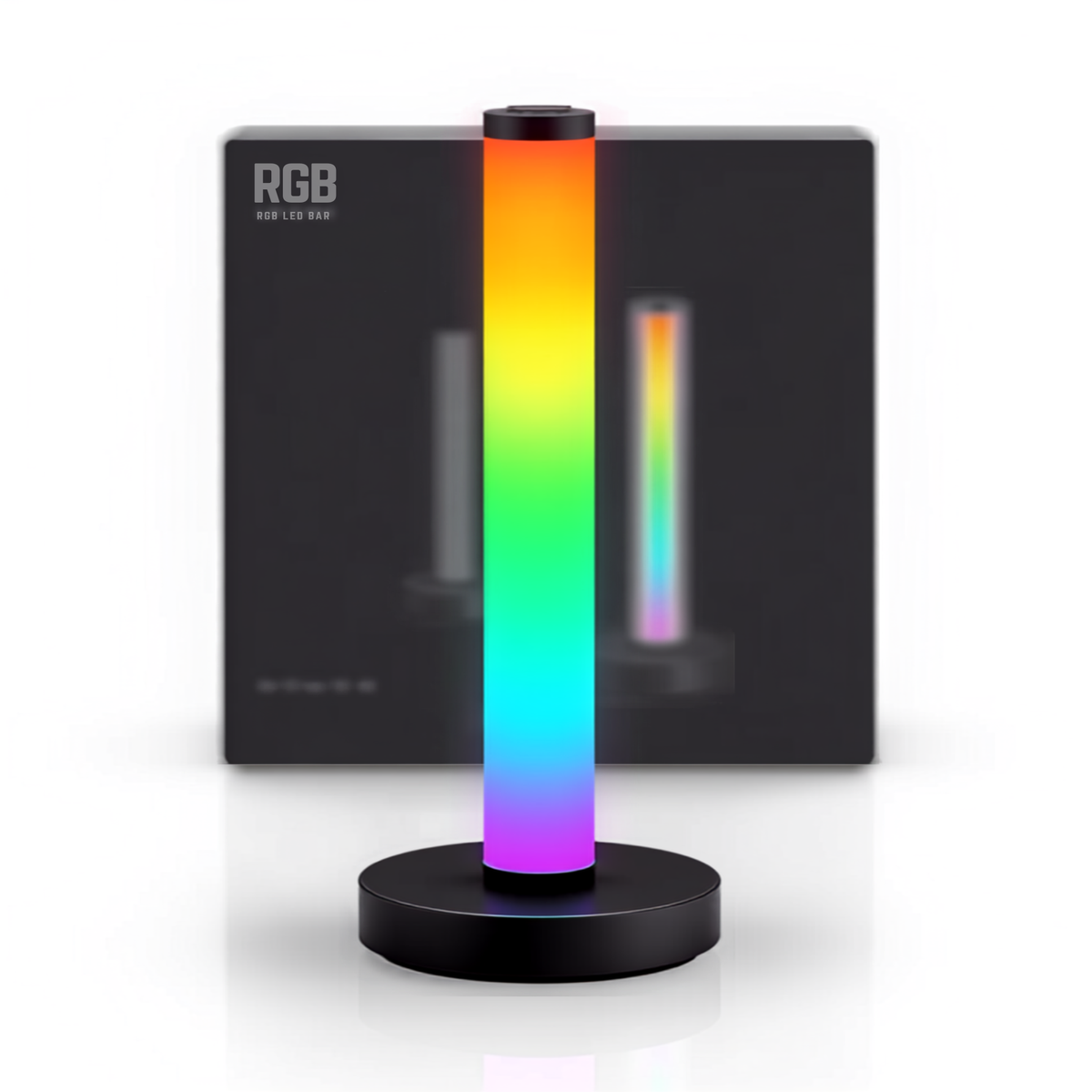 Bara LED RGB 360 Multicolor cu telecomanda - imagine principala