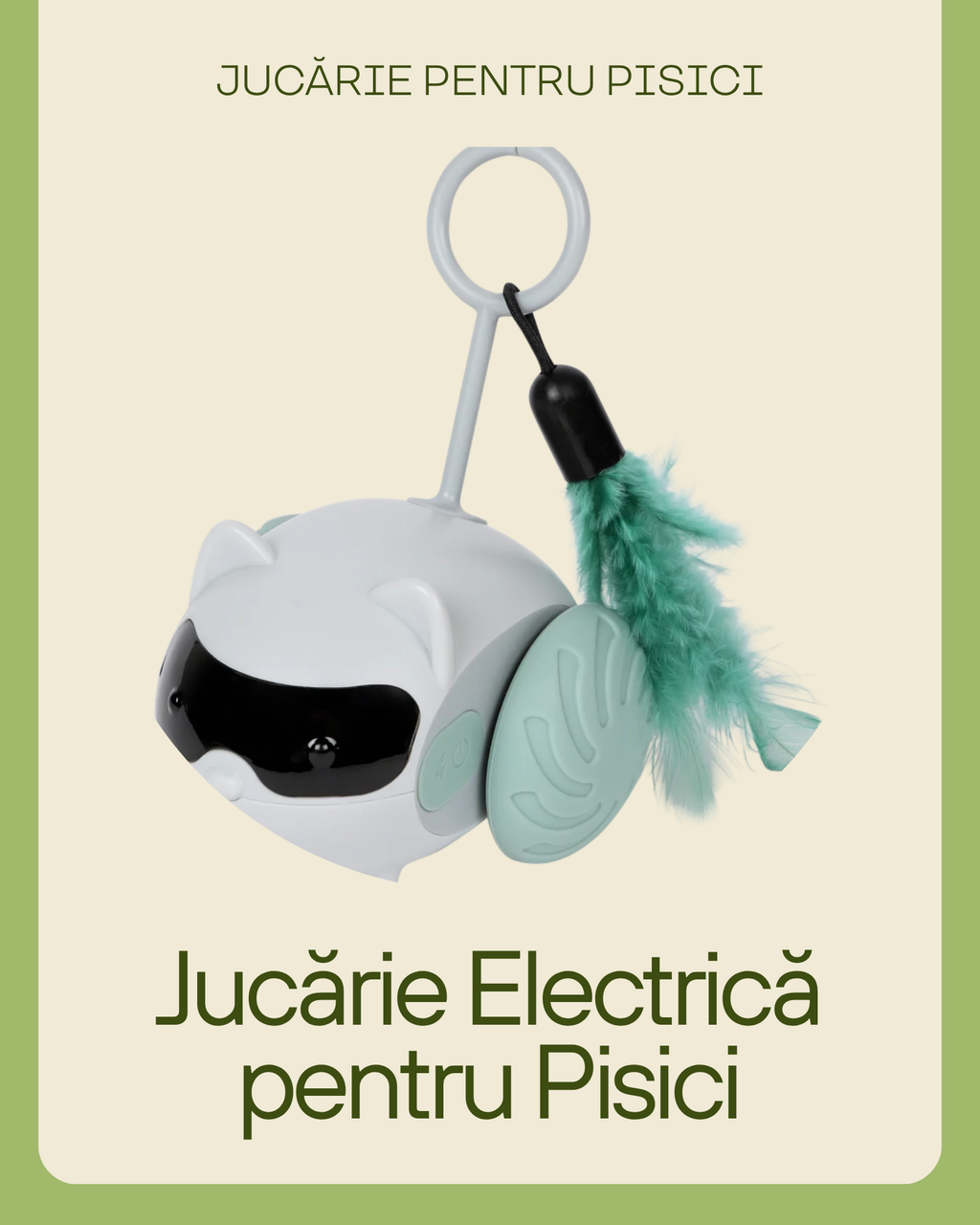 Jucărie electrică interactivă pentru pisici — 99,99 lei