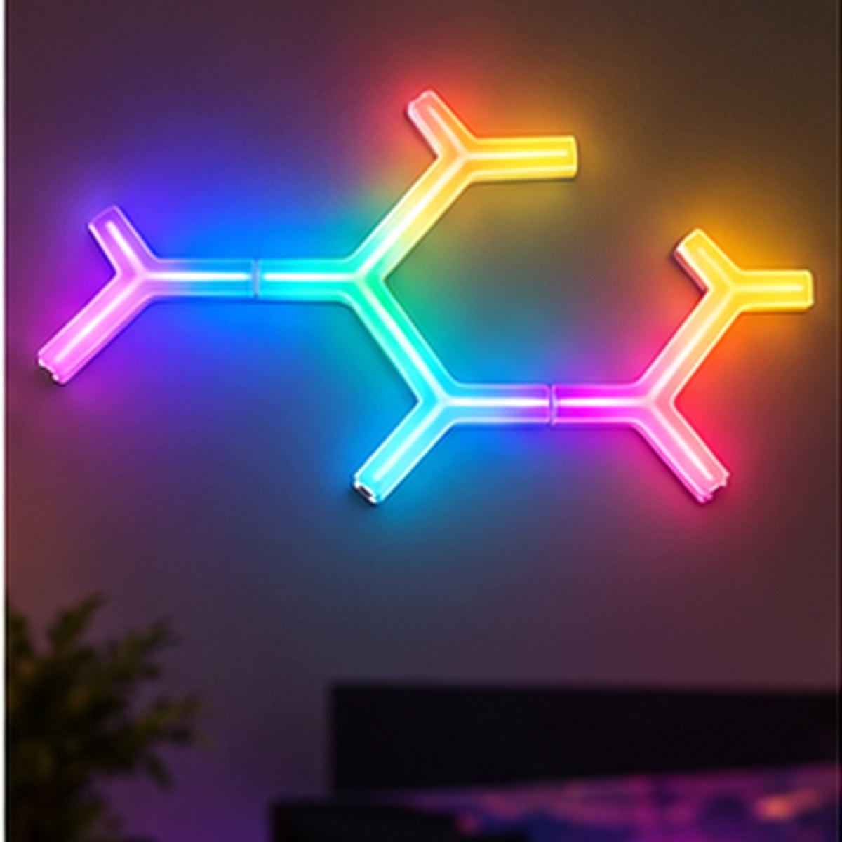 Iluminare RGB multicoloră
