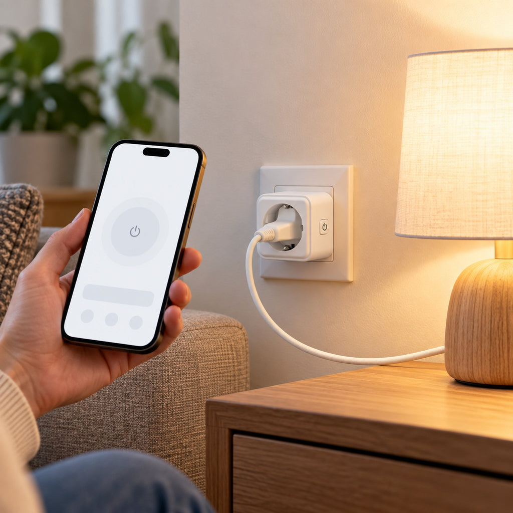 ⚡ Priză Inteligentă S-Eye Smart Power Plug WiFi – Monitorizare Energie, 16A 3680W, Google Home & Alexa imagine suplimentară 1