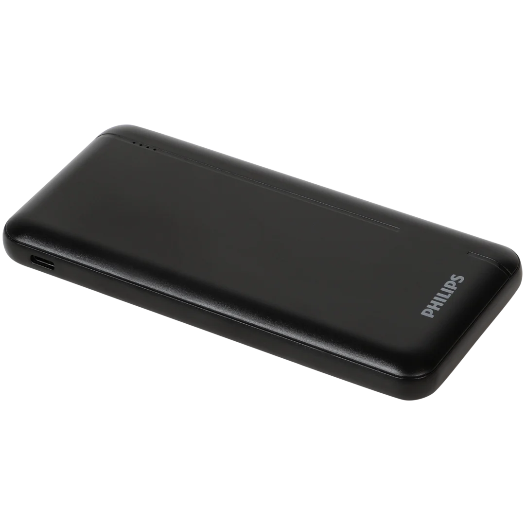 Baterie externă 10.000 mAh 20W Philips - vedere frontală