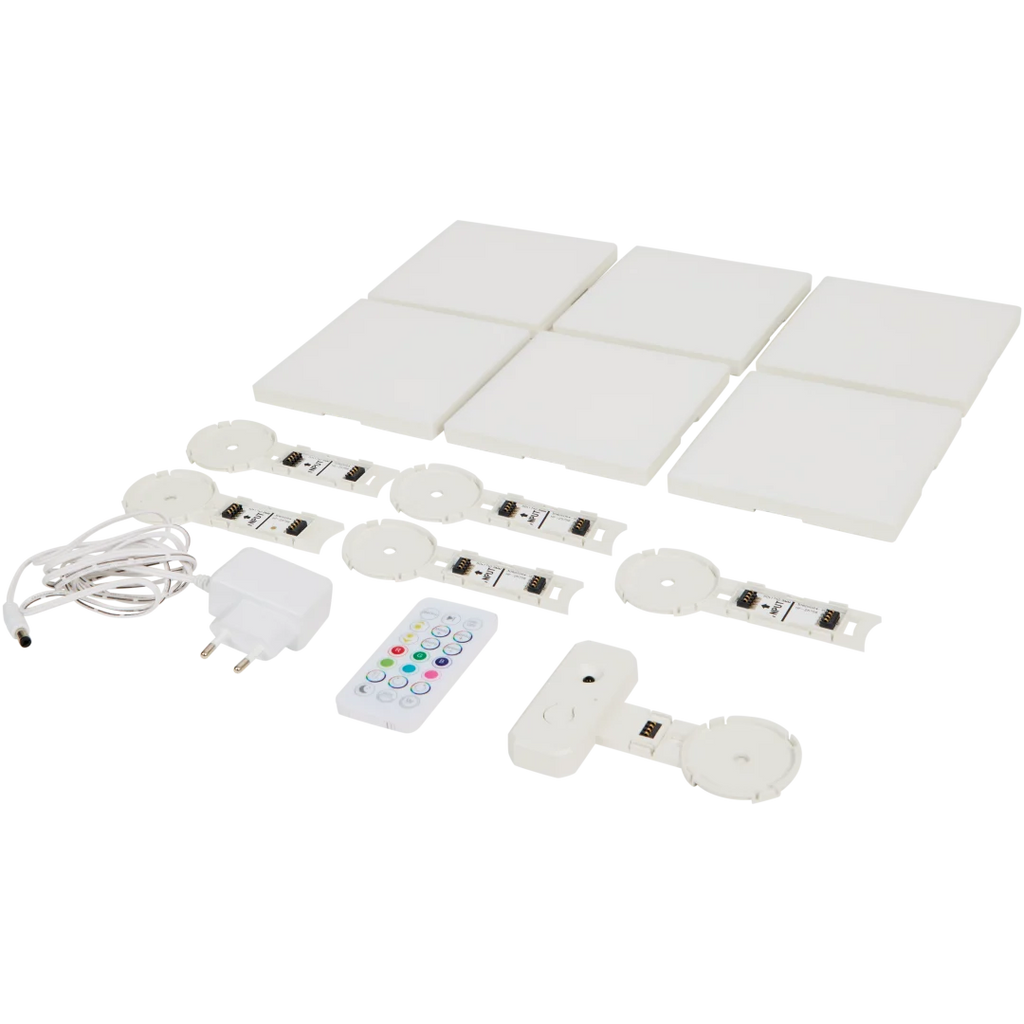 Panouri LED inteligente LSC Smart Connect - continut pachet