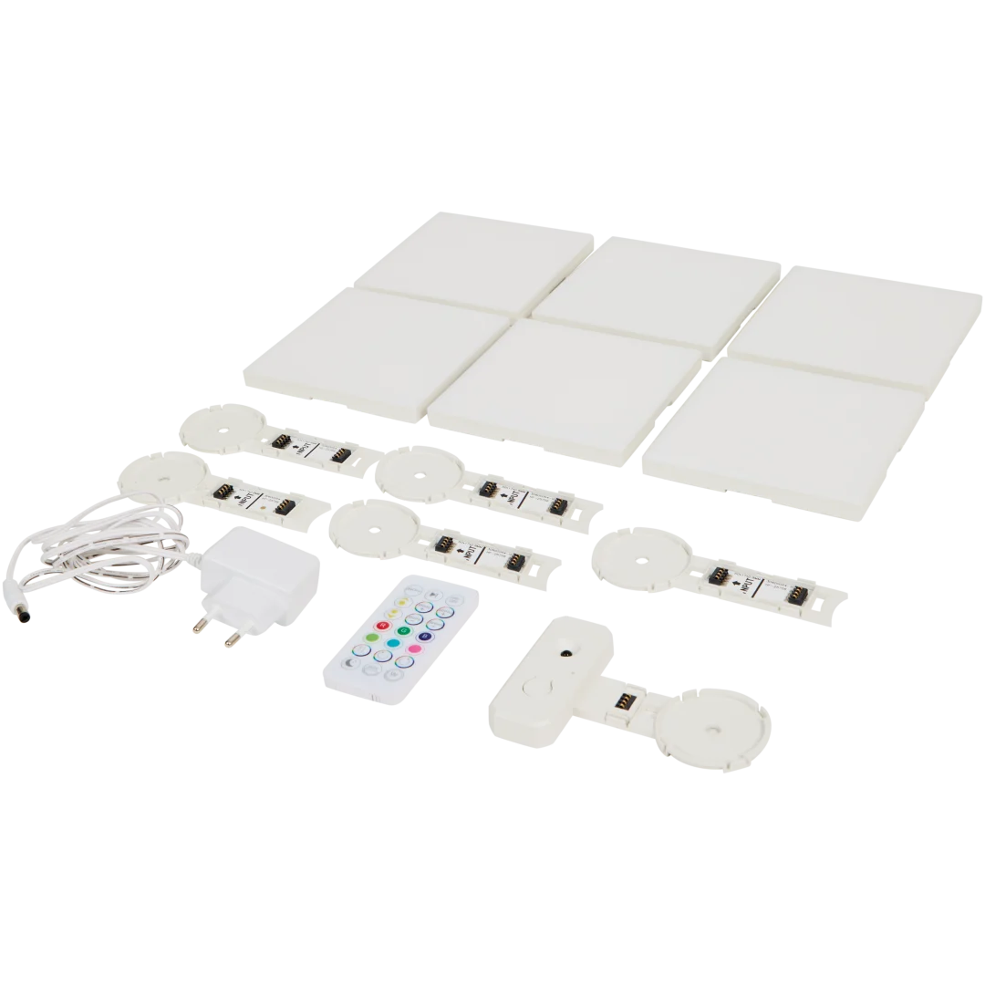Panouri LED inteligente LSC Smart Connect - continut pachet