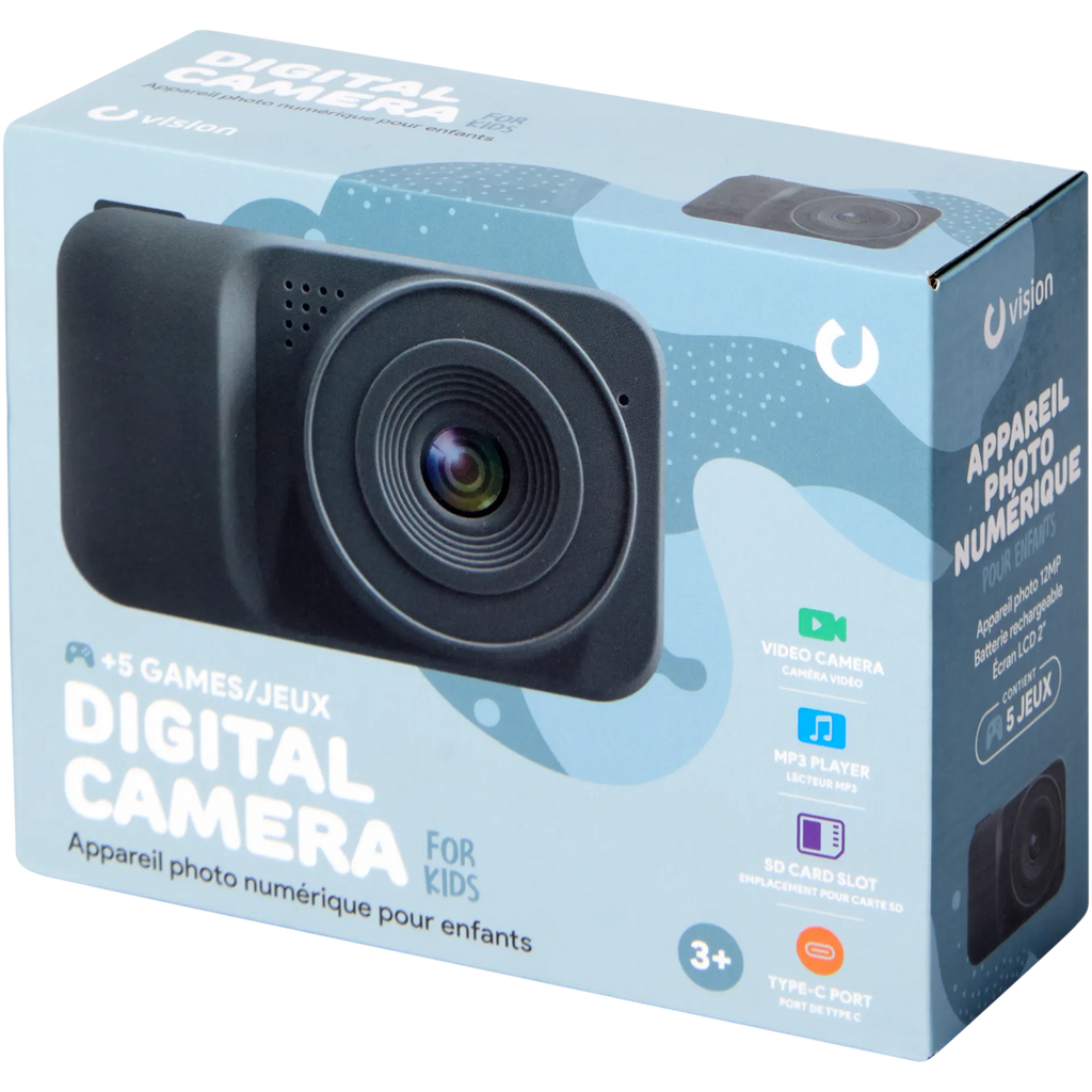 Camera foto copii Vision gri detaliu