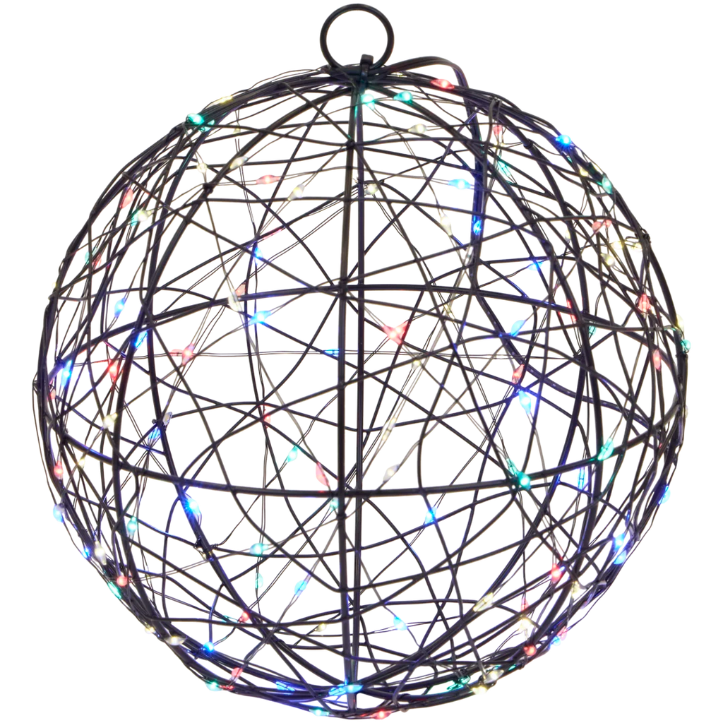 Glob luminos multicolor - detaliu