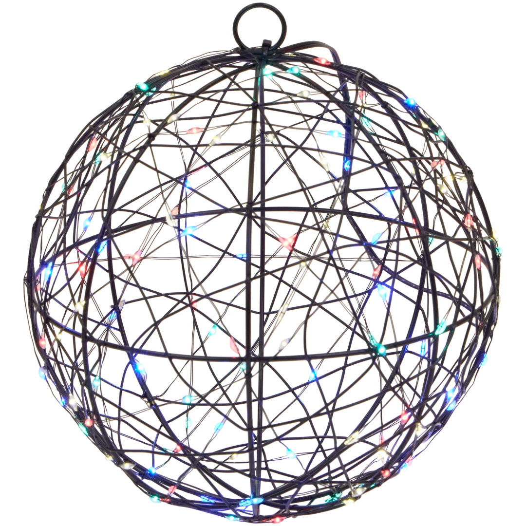 Glob luminos multicolor - detaliu