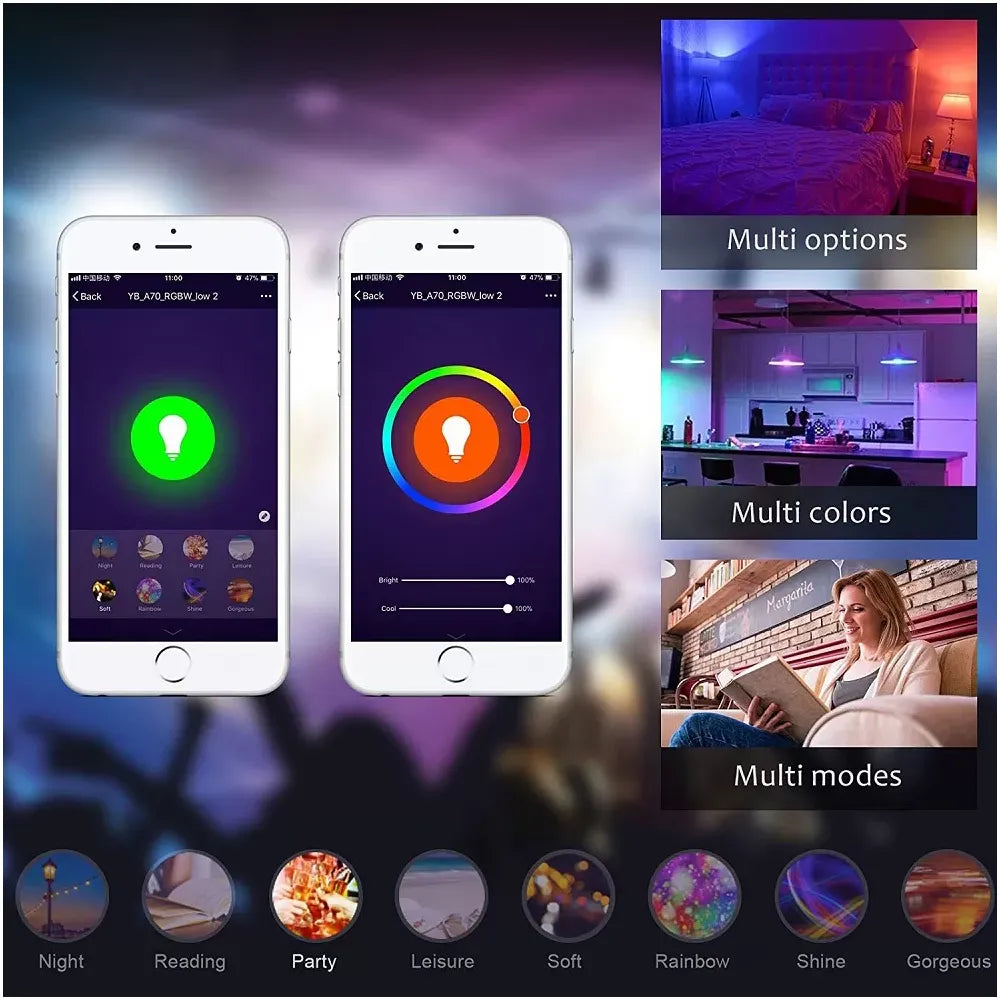 Banda LED Mentor control aplicatie