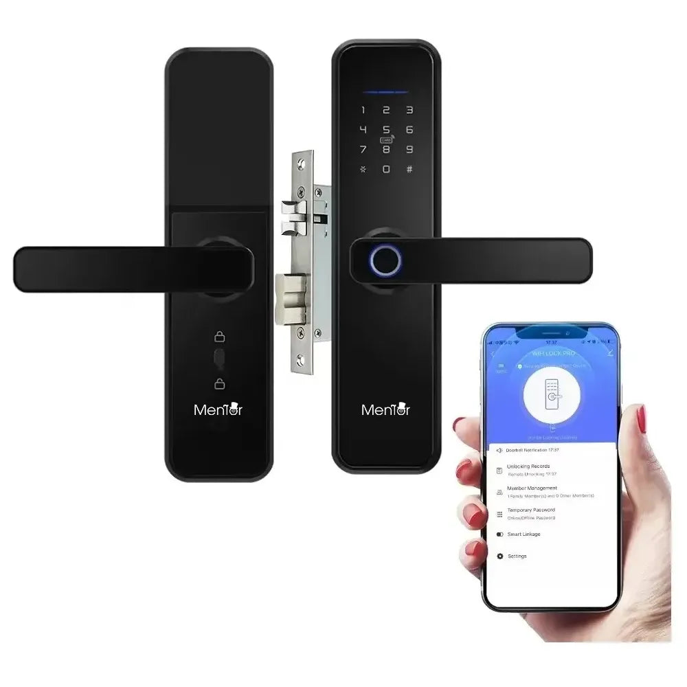 Yala smart WiFi 5in1 pentru usa metal lemn SY010