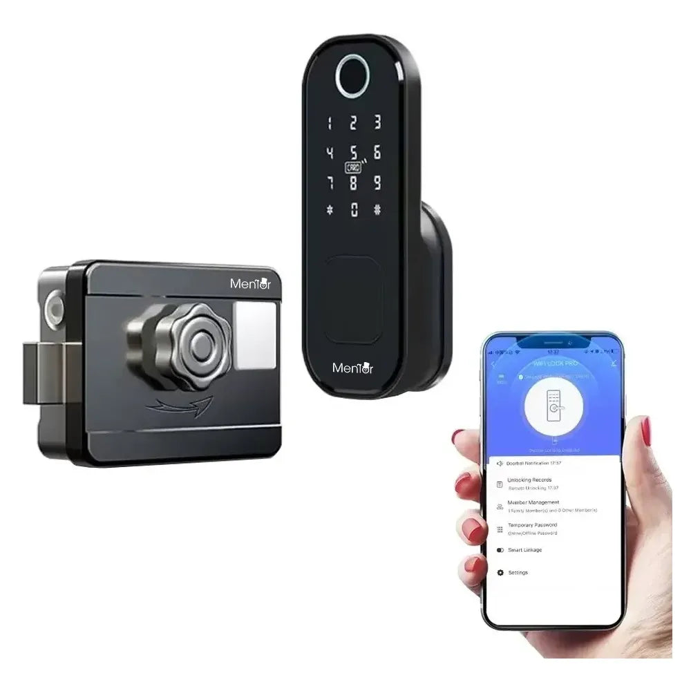 Yala smart WiFi cu broasca aplicata 5in1 SY011