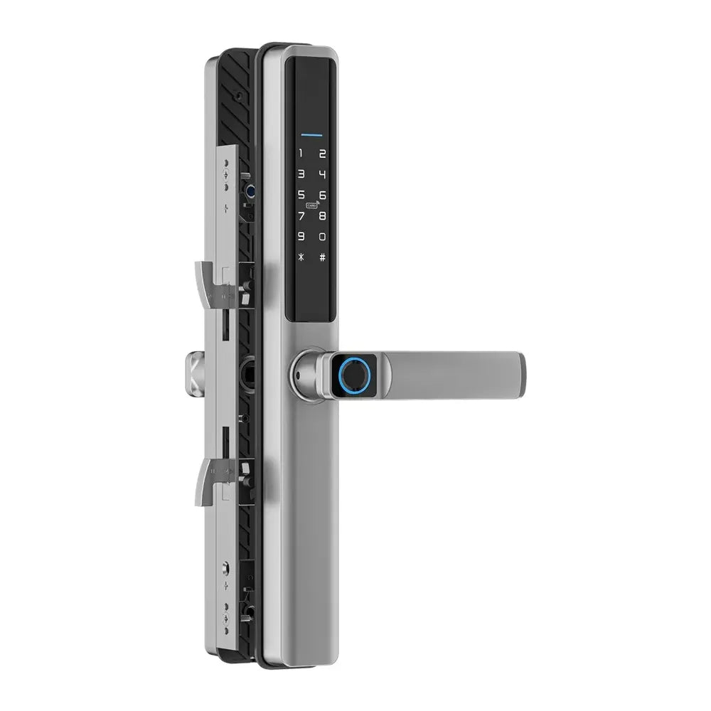 Yala smart WiFi pentru usa PVC termopan Silver