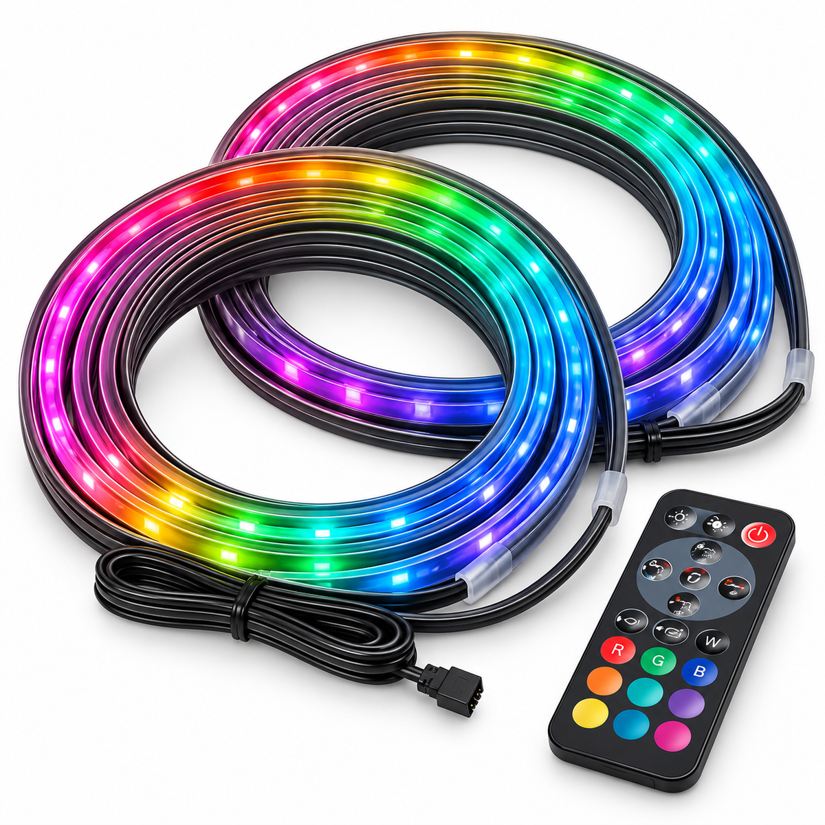 Kit bandă LED RGB pentru bord auto, imagine principală