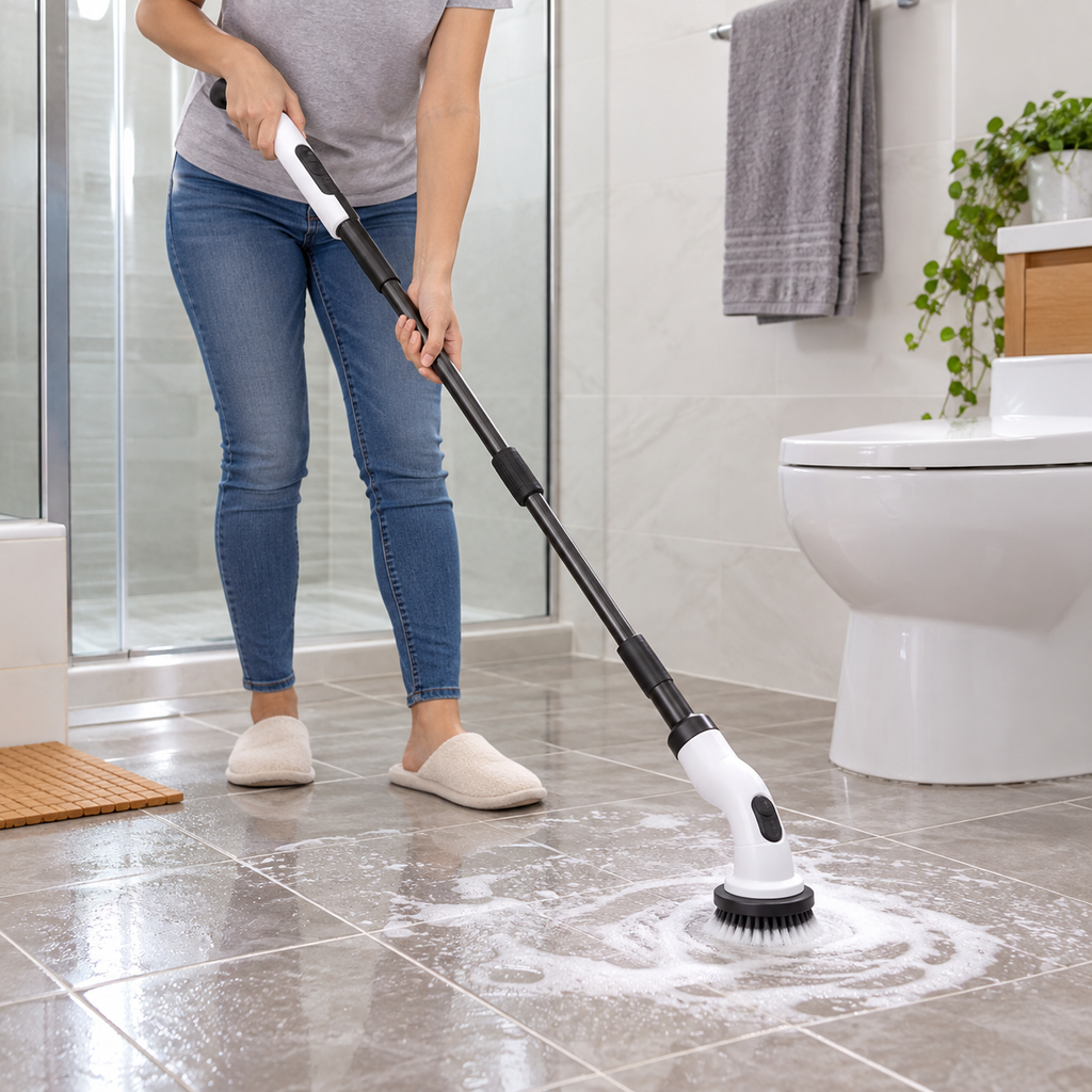 Perie CleanRite la curățarea gresiei