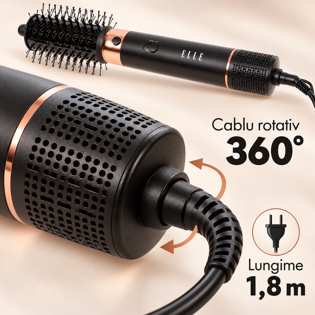 Perie ELLE Magic Hot Air Styler, 05-cable