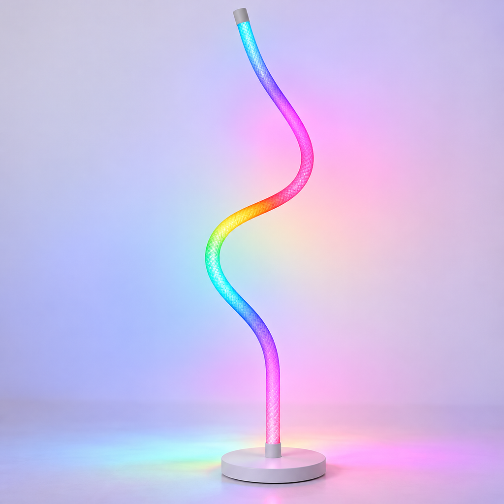 Lampadar RGB cu lumină ambientală multicoloră