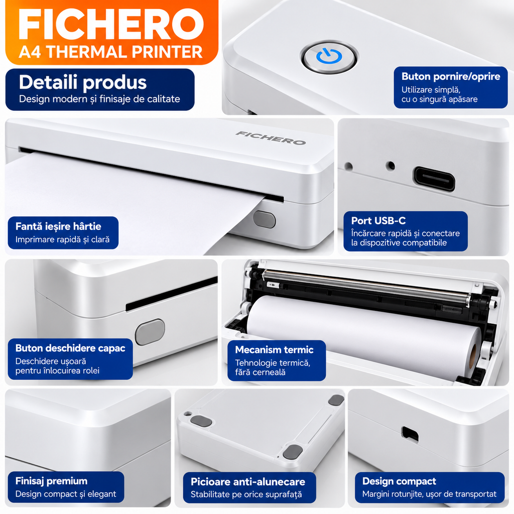 Fichero A4 - detalii produs