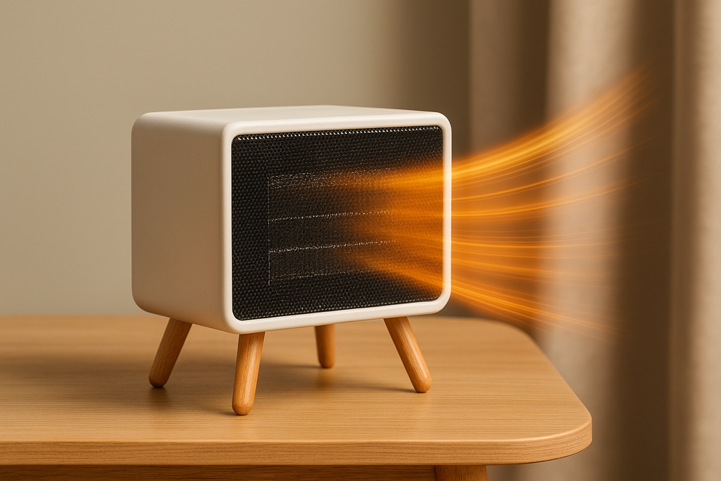 Încălzitor Ceramic S Eye 1500 W pentru camere de 10 până la 15 mp