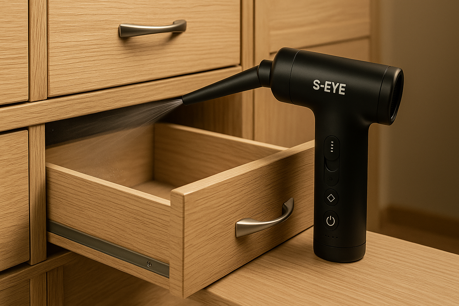 Suflanta S-Eye Turbo 8V 110000 RPM USB-C cu Set Accesorii pentru Curatare Profesionala