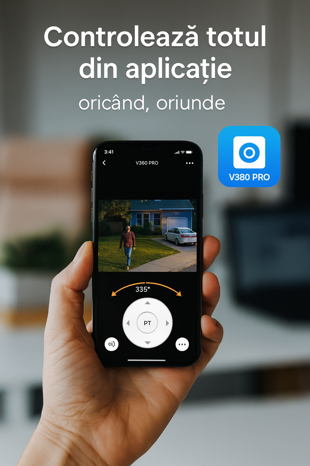 Cameră de Supraveghere Exterioară s-Eye Tripla 4G, 12MP Ultra HD, Zoom 10X, PTZ, Alimentare Solară 7.5W, Baterie 8000mAh