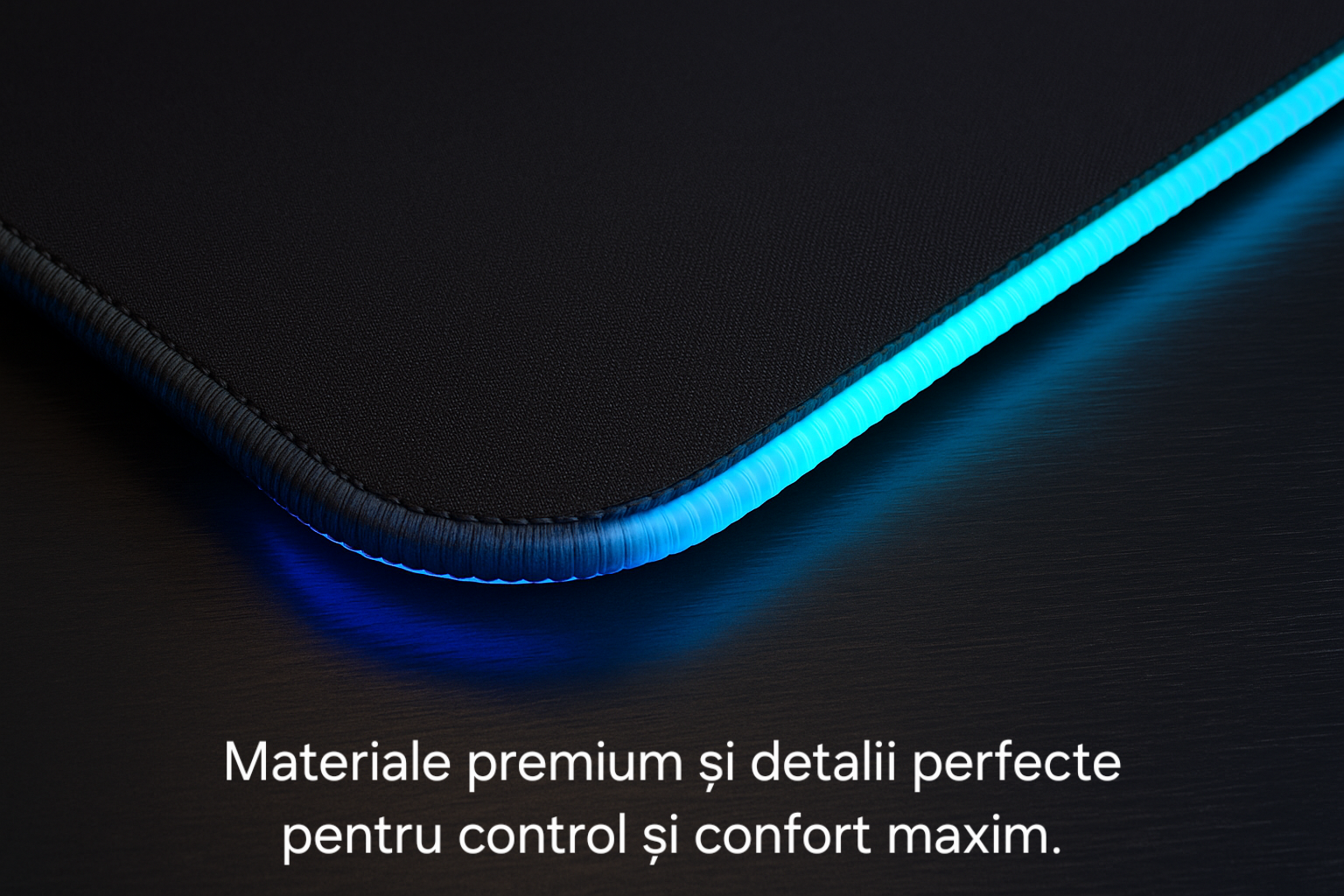 Mouse Pad RGB s-Eye XXL, Control Wi-Fi, Iluminare Inteligentă, 90x30cm