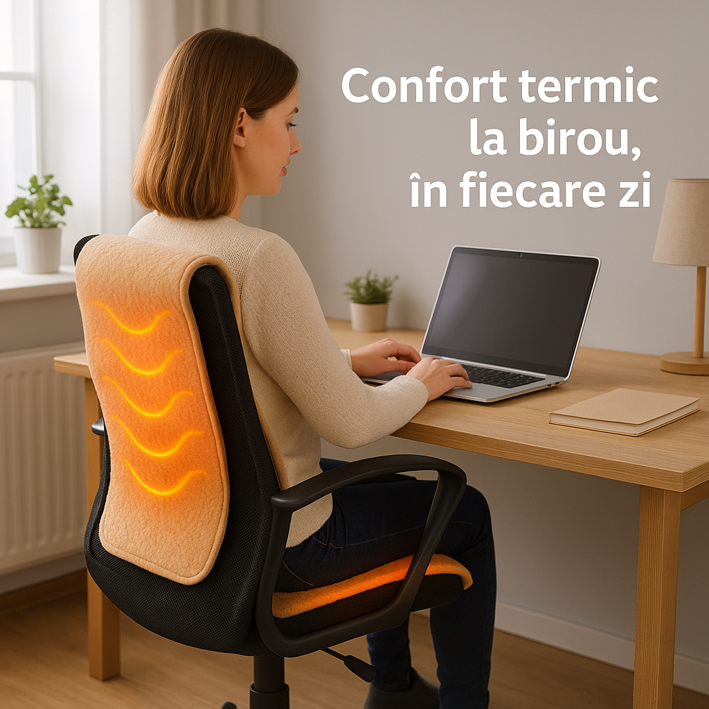 Patura Electrica S-Eye 9 Trepte – Caldura Reglabila pentru Spate si Sezut