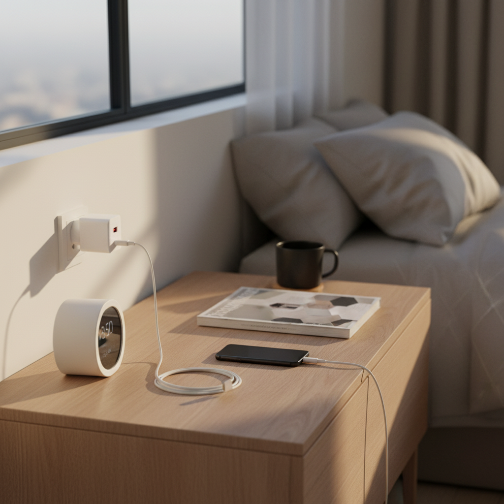 Incarcator Retea USB-C 20W Power Delivery, Priza EU, Alb - Compatibil iPhone, Samsung, Huawei, Xiaomi