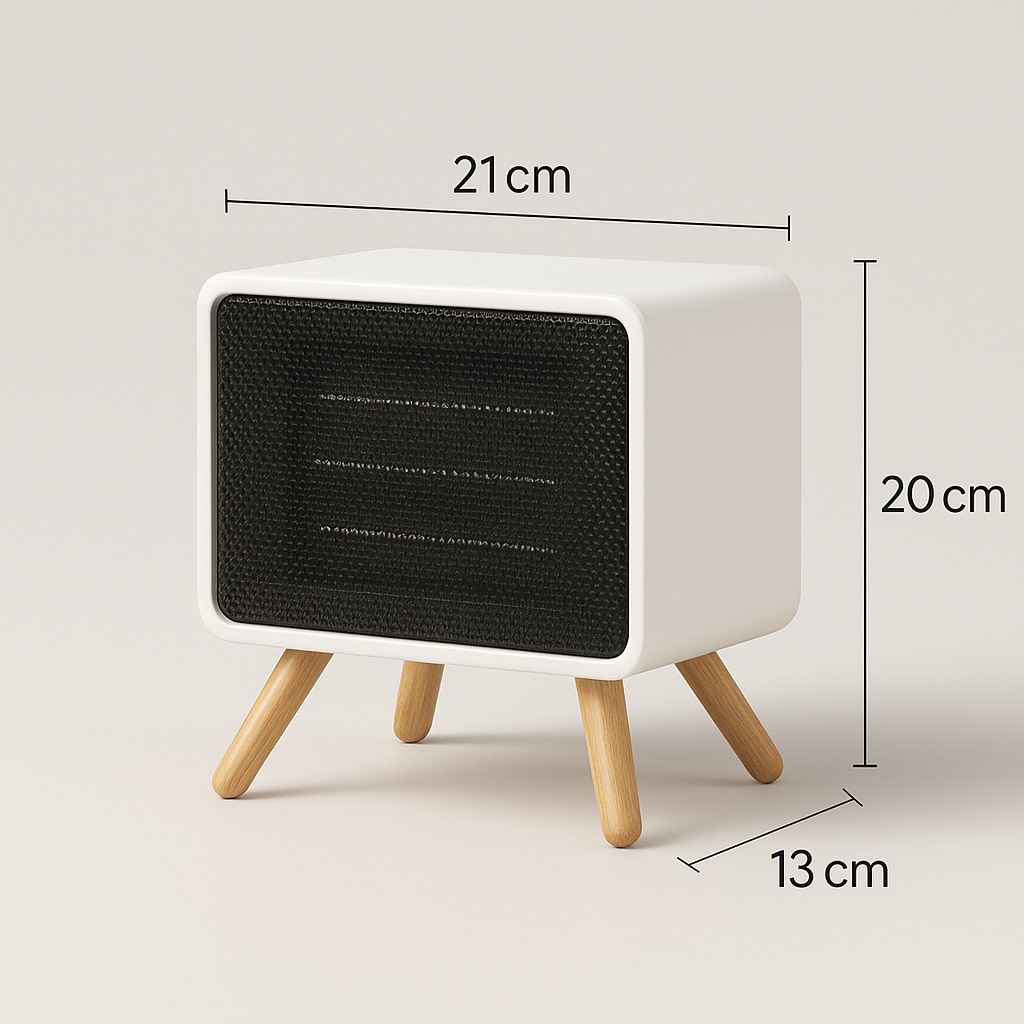 Încălzitor Ceramic S Eye 1500 W pentru camere de 10 până la 15 mp