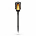 Lampă solară LED cu efect de flacără pentru grădină