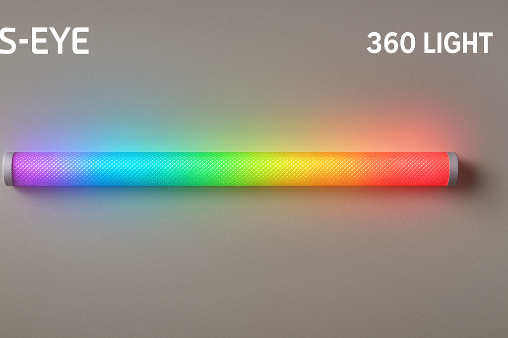 S-Eye Tub luminos RGB 2.5 m cu material textil flexibil si control remote