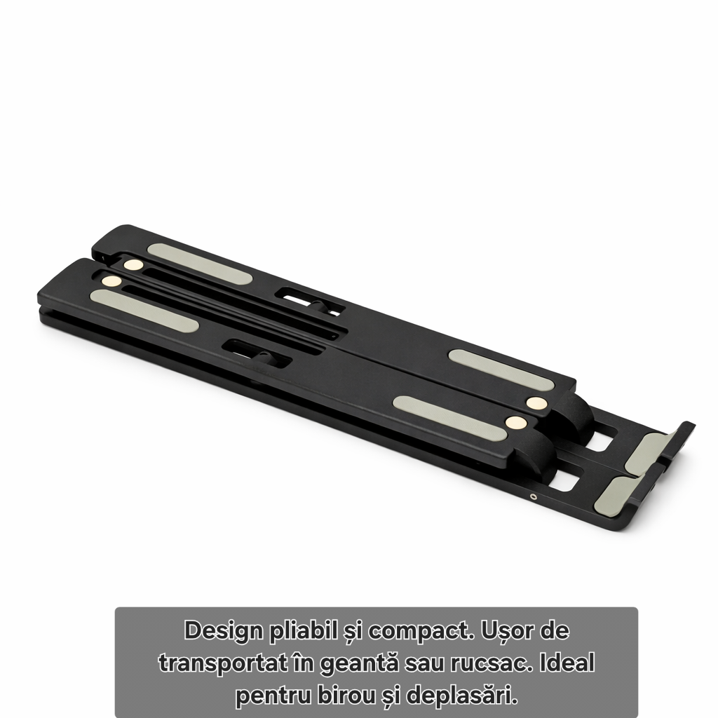 Suport laptop pliabil s-eye LAB31, reglabil 10 poziții, pentru laptop 13–15 inch