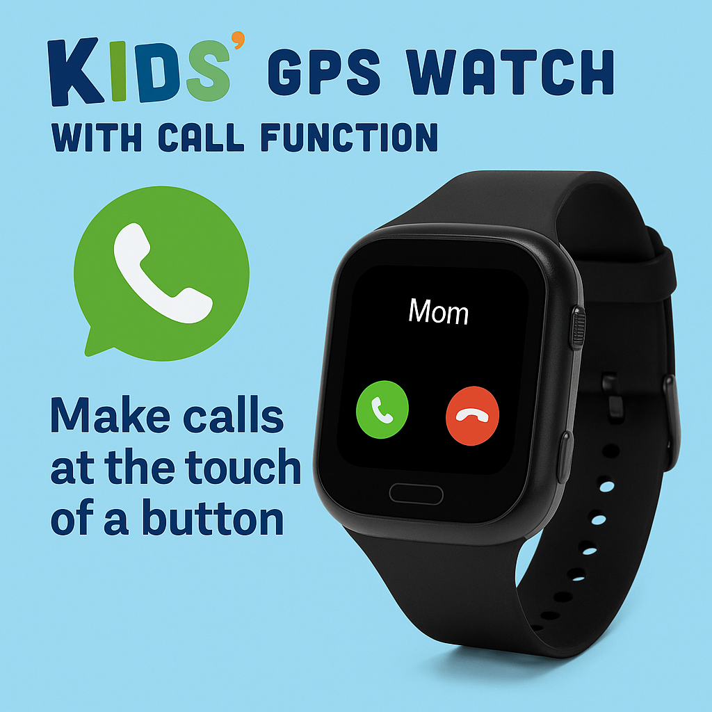Smartwatch s-Eye pentru Copii cu GPS, Apel SIM și Localizare în Timp Real