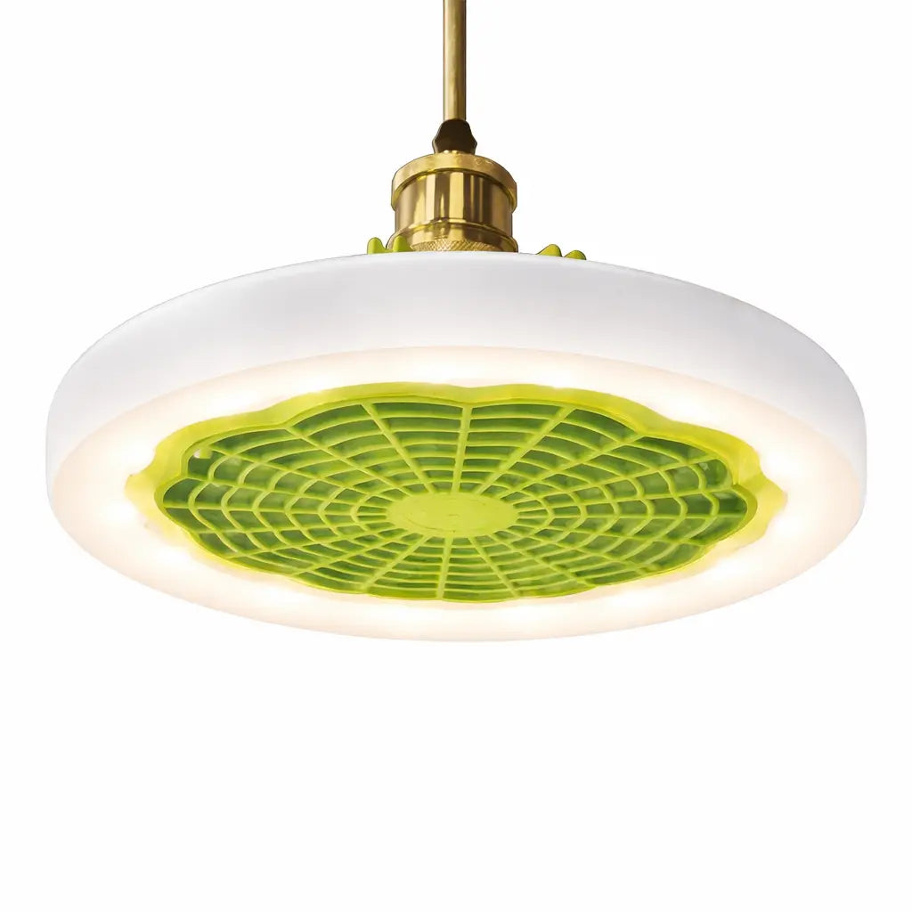 Lampă LED Smart cu ventilator integrat 30 W, dulie E27, telecomandă inclusă