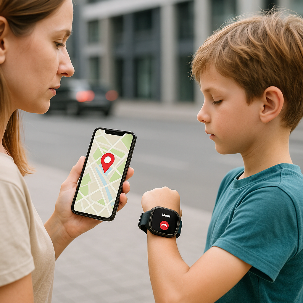 Smartwatch s-Eye pentru Copii cu GPS, Apel SIM și Localizare în Timp Real