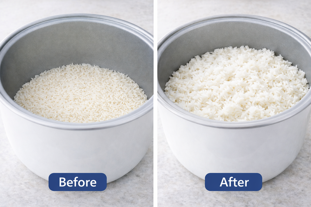 Aparat de gătit orez Royal Slivers Crist SC-750W, 4 L, funcție Warm, vas din aluminiu