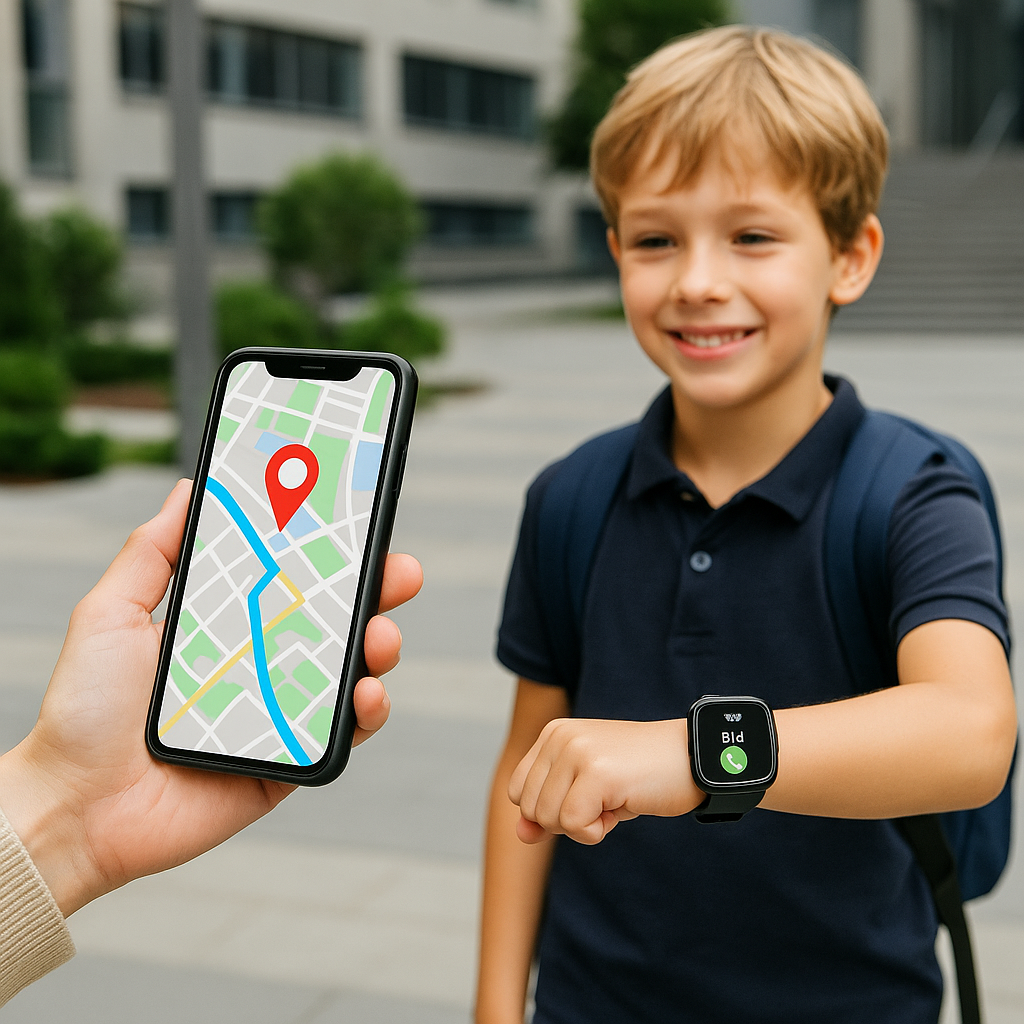 Smartwatch s-Eye pentru Copii cu GPS, Apel SIM și Localizare în Timp Real