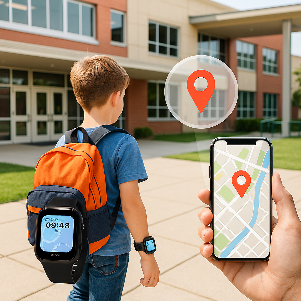 Smartwatch s-Eye pentru Copii cu GPS, Apel SIM și Localizare în Timp Real