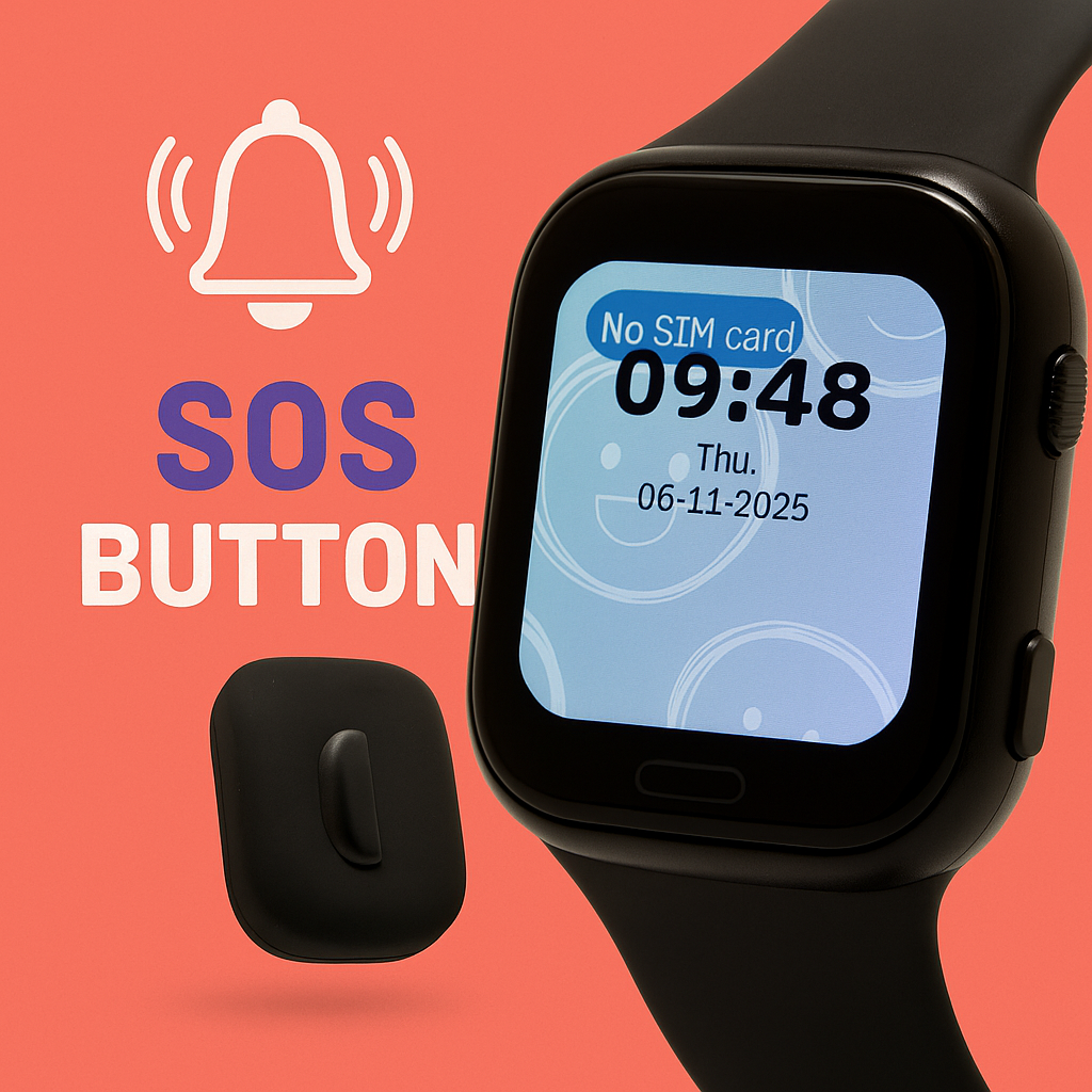 Smartwatch s-Eye pentru Copii cu GPS, Apel SIM și Localizare în Timp Real