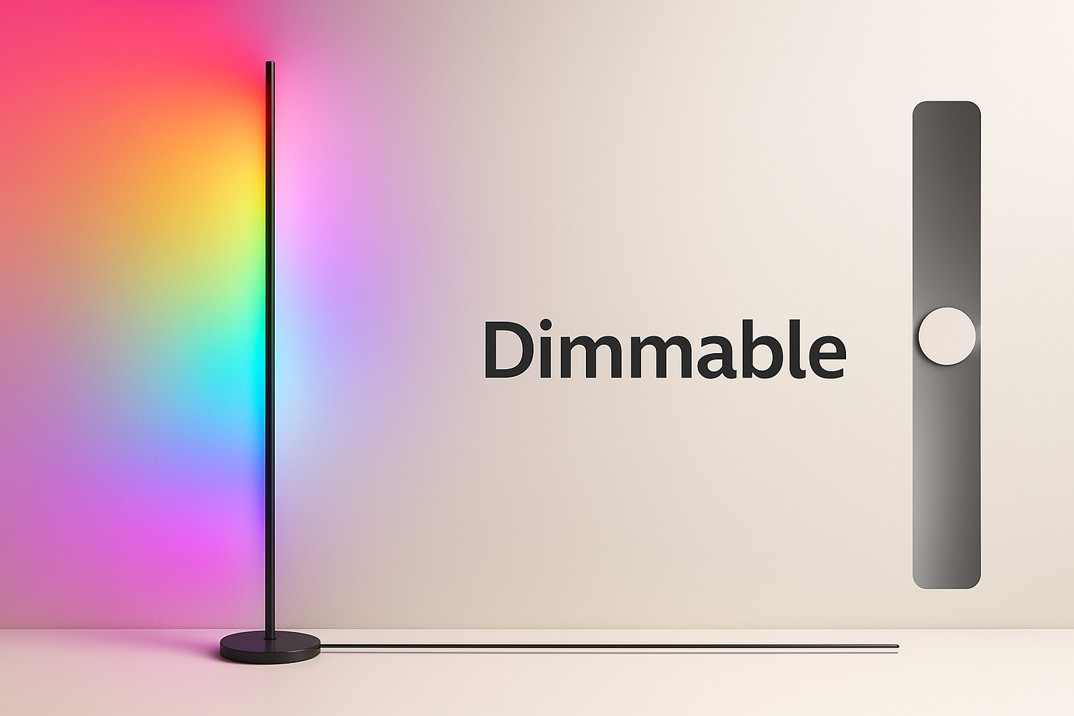 Lampa Philips RGBIC 142 cm, 13 moduri lumina, telecomanda, gradient si efecte dinamice