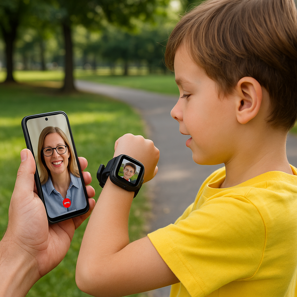 Smartwatch s-Eye pentru Copii cu GPS, Apel SIM și Localizare în Timp Real