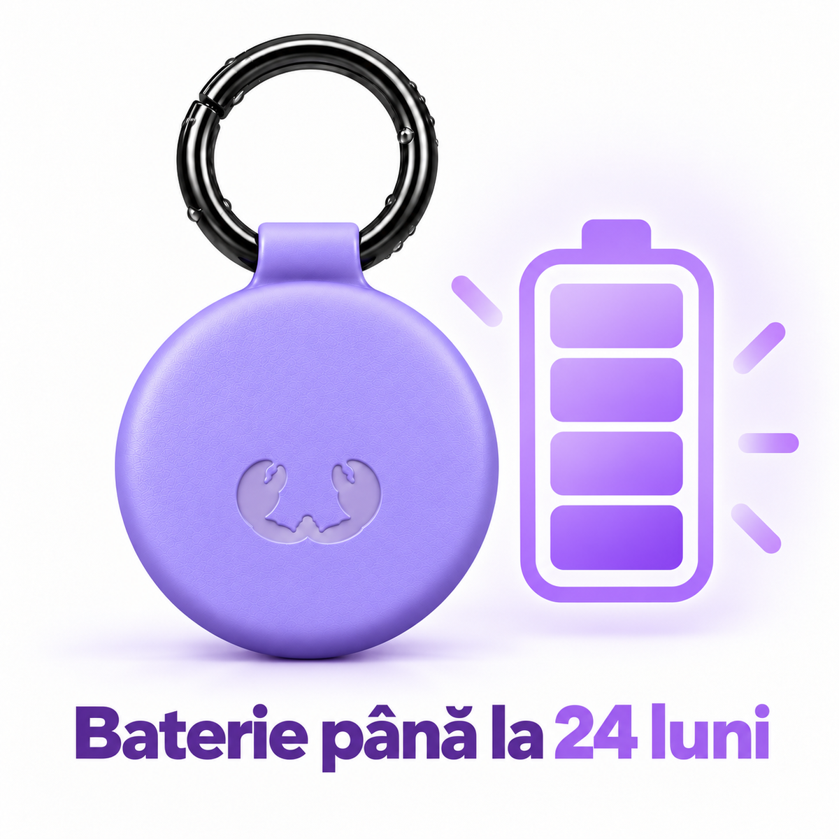 Autonomie declarată de până la 24 de luni pentru localizator