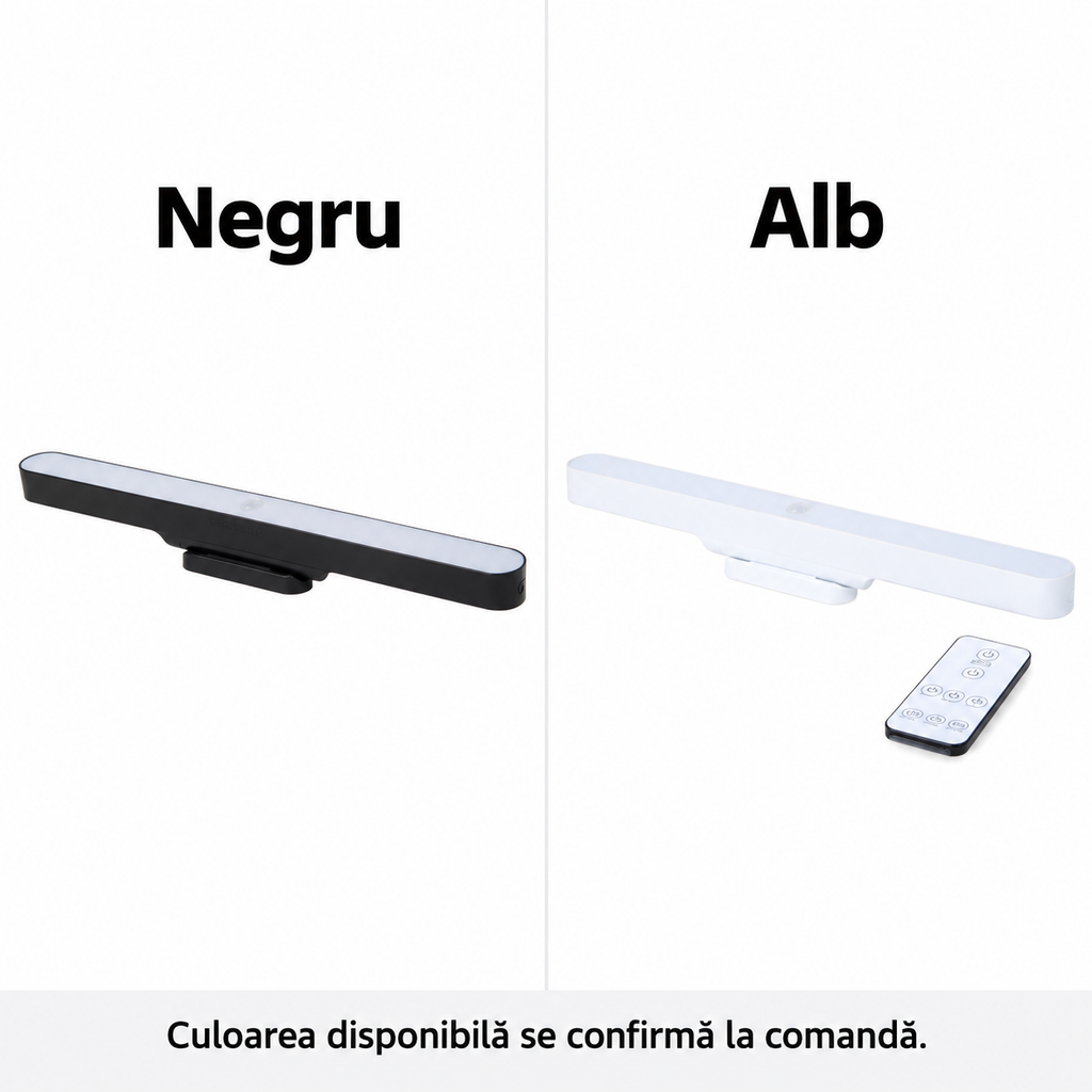 Variante de culoare alb și negru pentru lampă Grundig