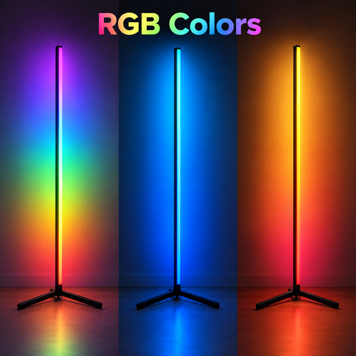 Lampă LED disponibilă în culori RGB