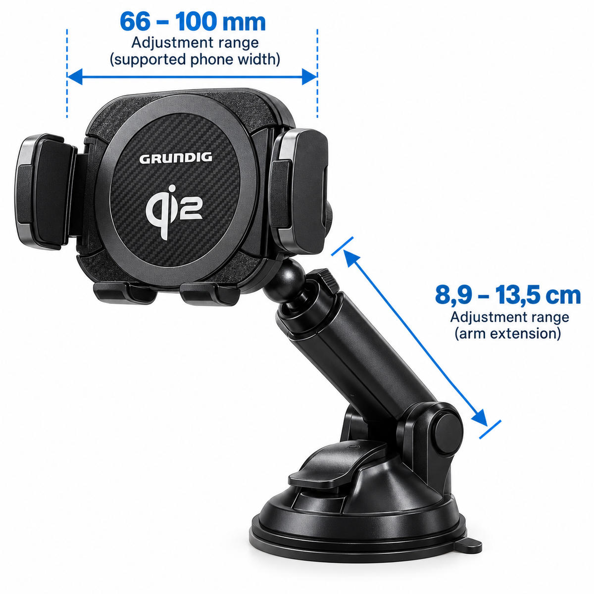 Dimensiuni de reglaj suport auto Grundig
