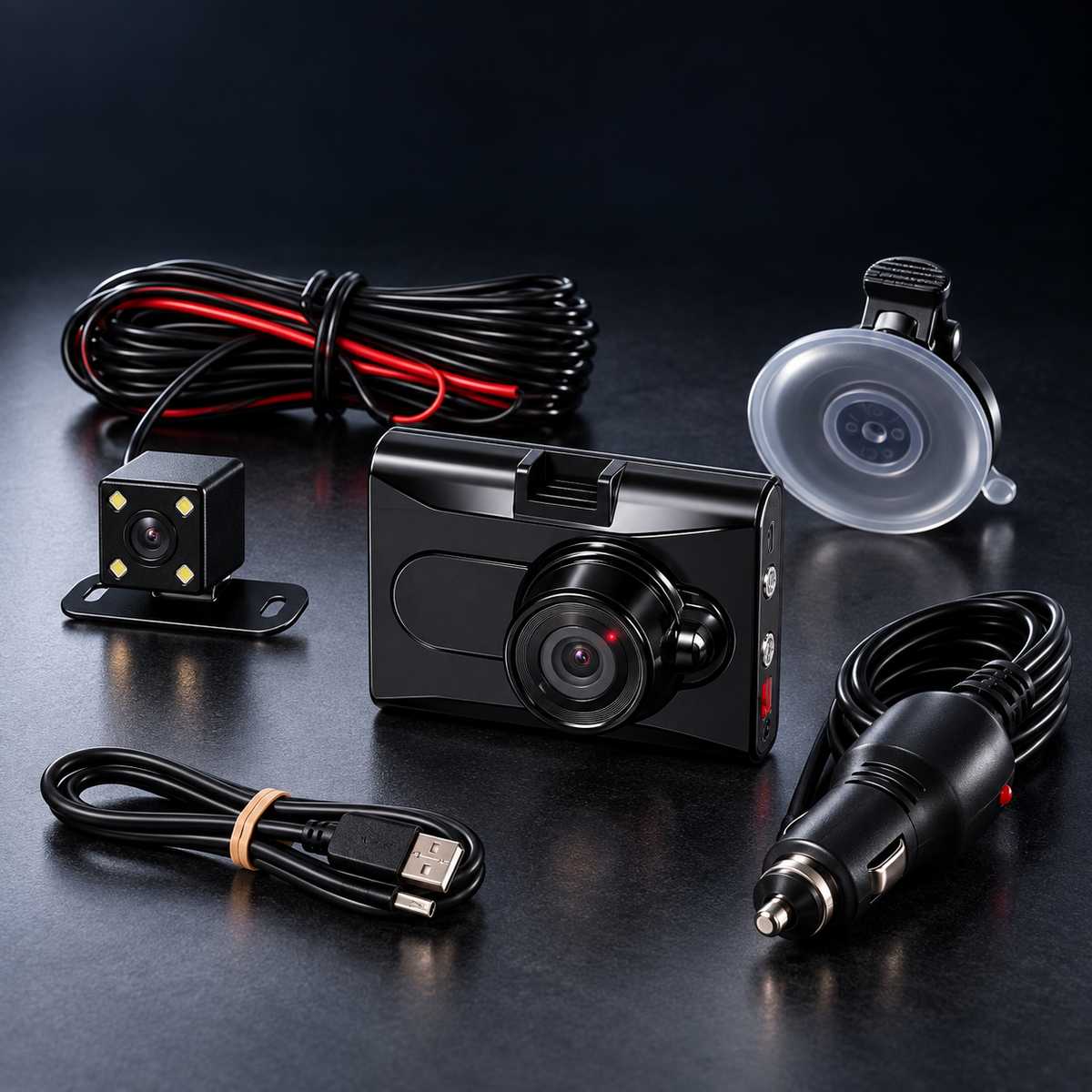 Camera auto Nor-Tec fata si spate, prezentare luxury