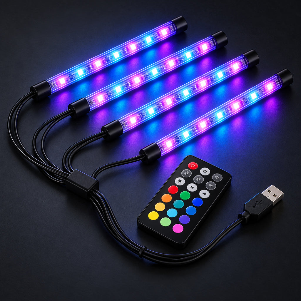 Kit lumini LED interior auto Nor-Tec, imagine 2 din 12
