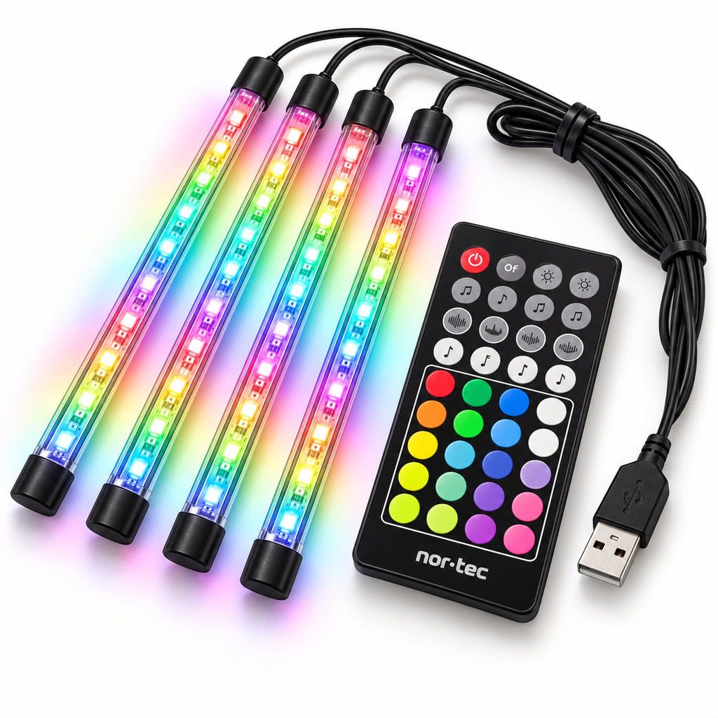 Kit lumini LED interior auto Nor-Tec, imagine 5 din 12