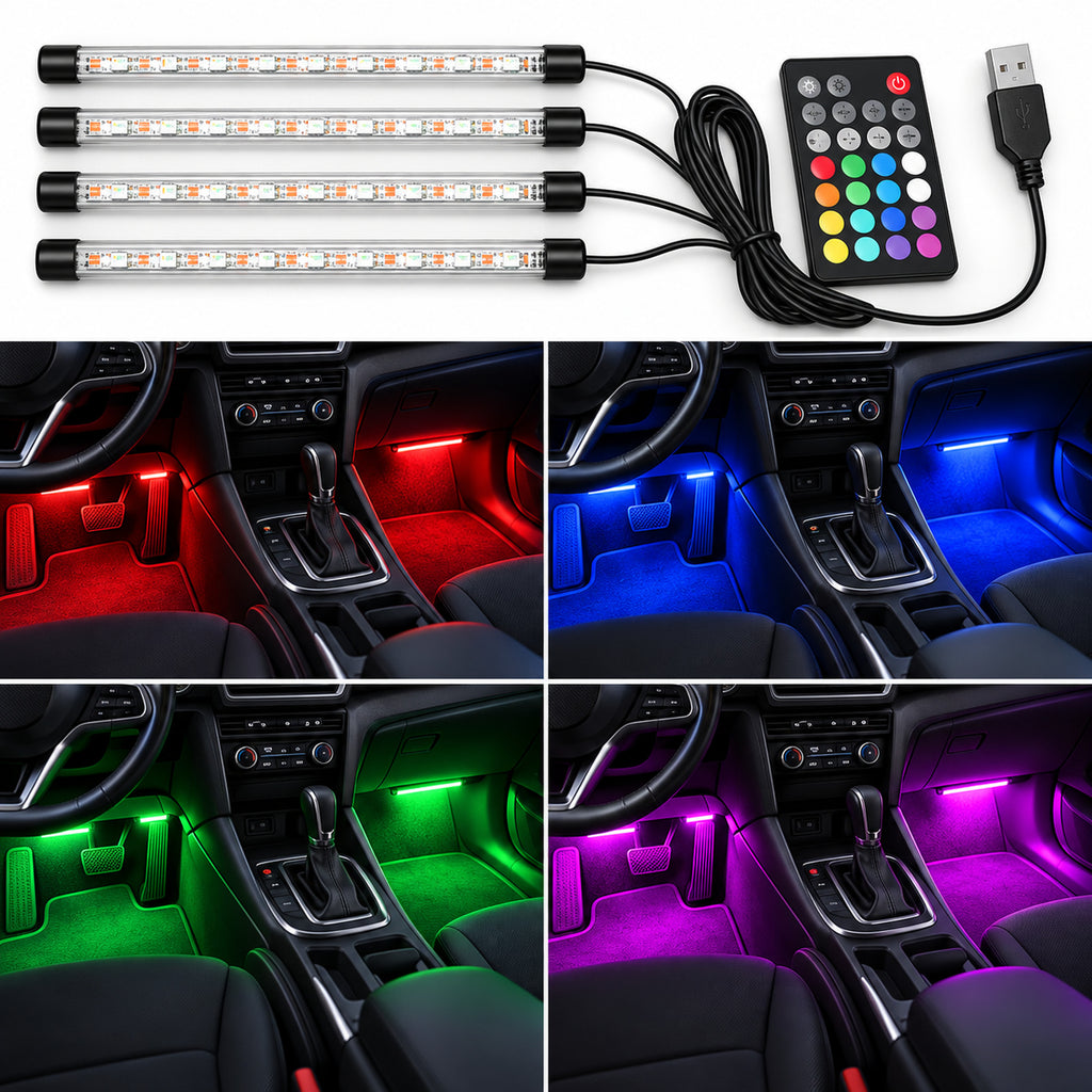 Kit lumini LED interior auto Nor-Tec, imagine 10 din 12