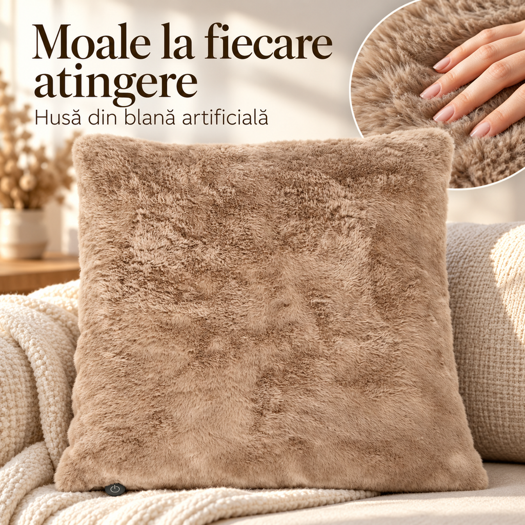 Pernă încălzitoare reîncărcabilă PJØR 55x55 cm – 07-material